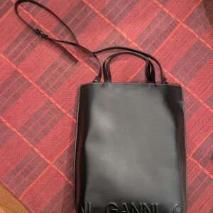 Ganni Banner Medium Tote Bag